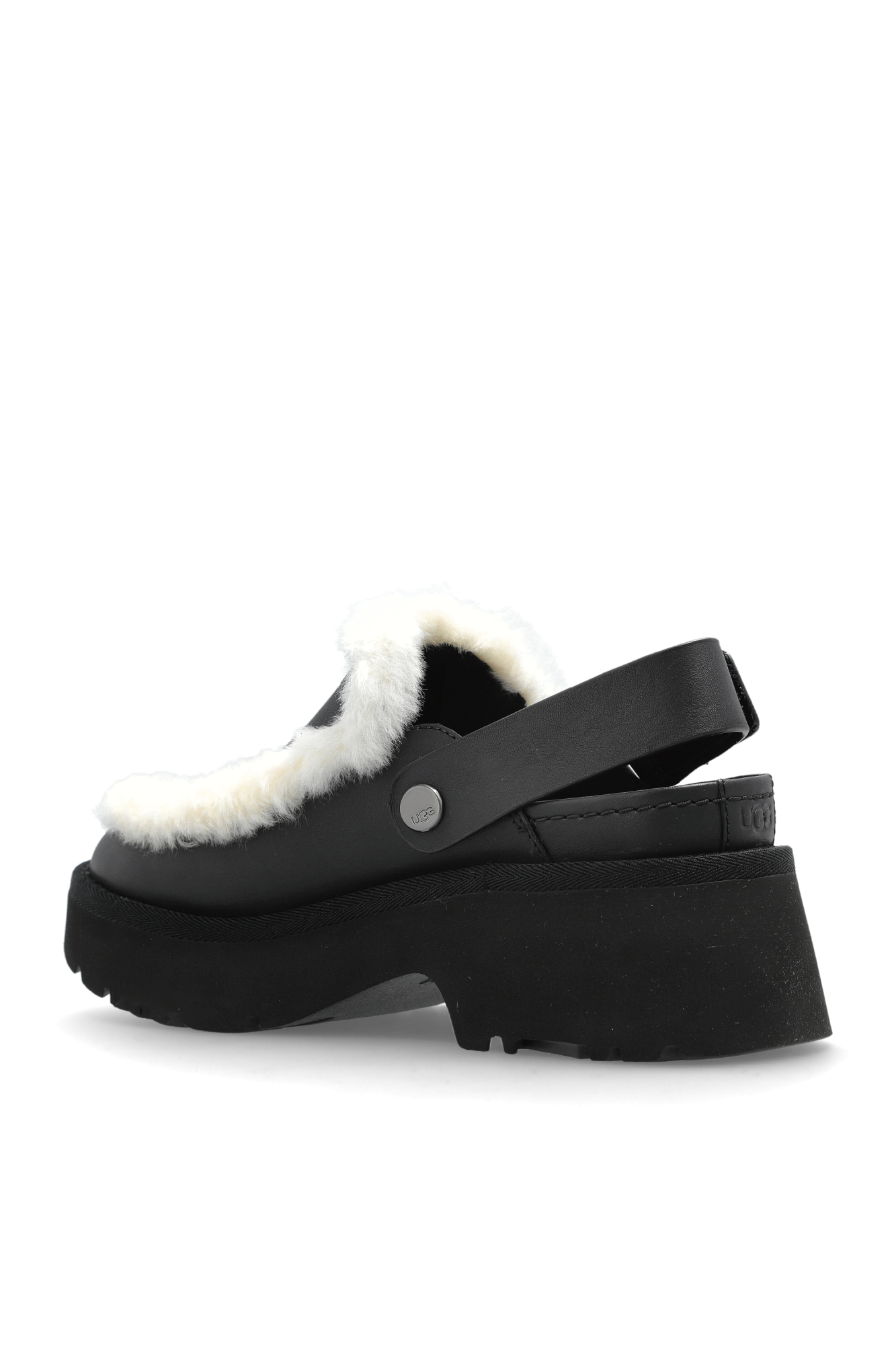 【新品未使用箱付き　UGG Esmee Leather Clog Amazon.com | UGG Women's Esmee Clog Shoe, Chestnut, 7 | Mules & Clogs